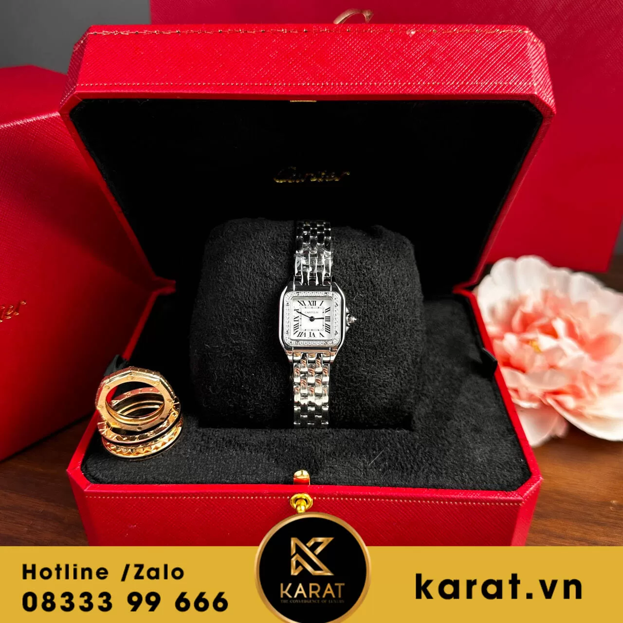 Đồng hồ cartier Panthere de Cartier Replica - Ảnh 6