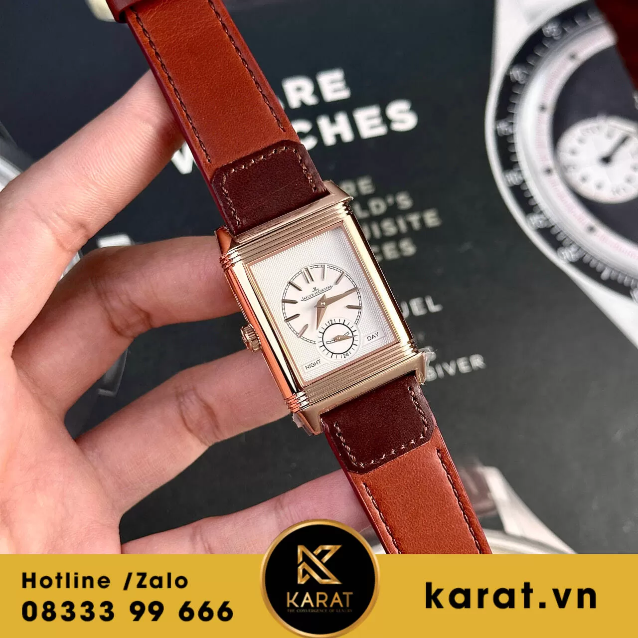 Đồng hồ Jaeger LeCoultre Master Reverso Tribute Small Seconds replica - Ảnh 13