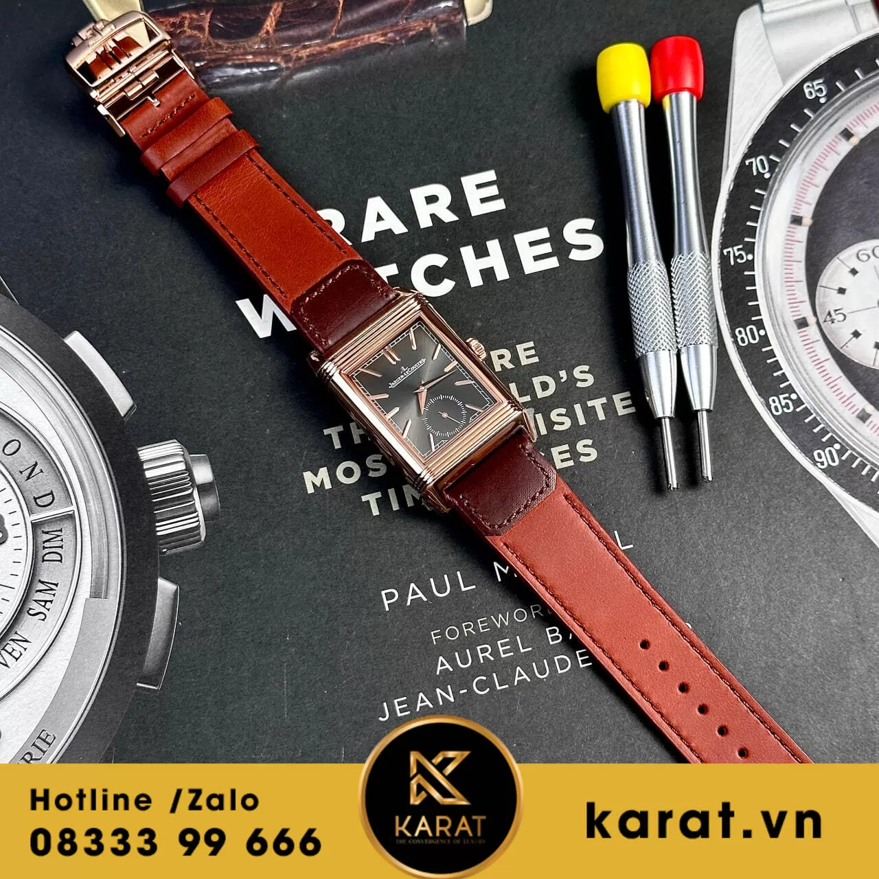 Đồng hồ Jaeger LeCoultre Master Reverso Tribute Small Seconds replica - Ảnh 4