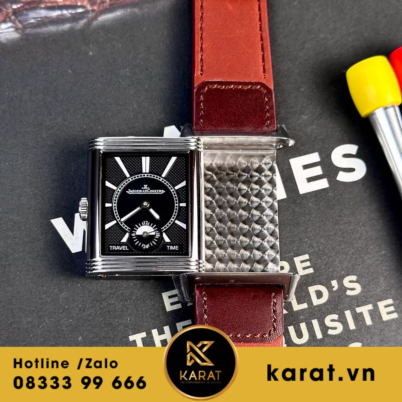 Đồng hồ Jaeger LeCoultre Master Reverso Tribute Small Seconds fake - Ảnh 10