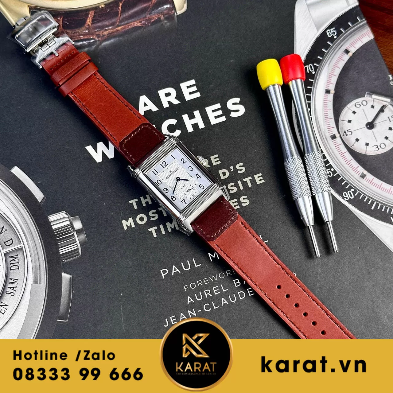 Đồng hồ Jaeger LeCoultre Master Reverso Tribute Small Seconds fake - Ảnh 4