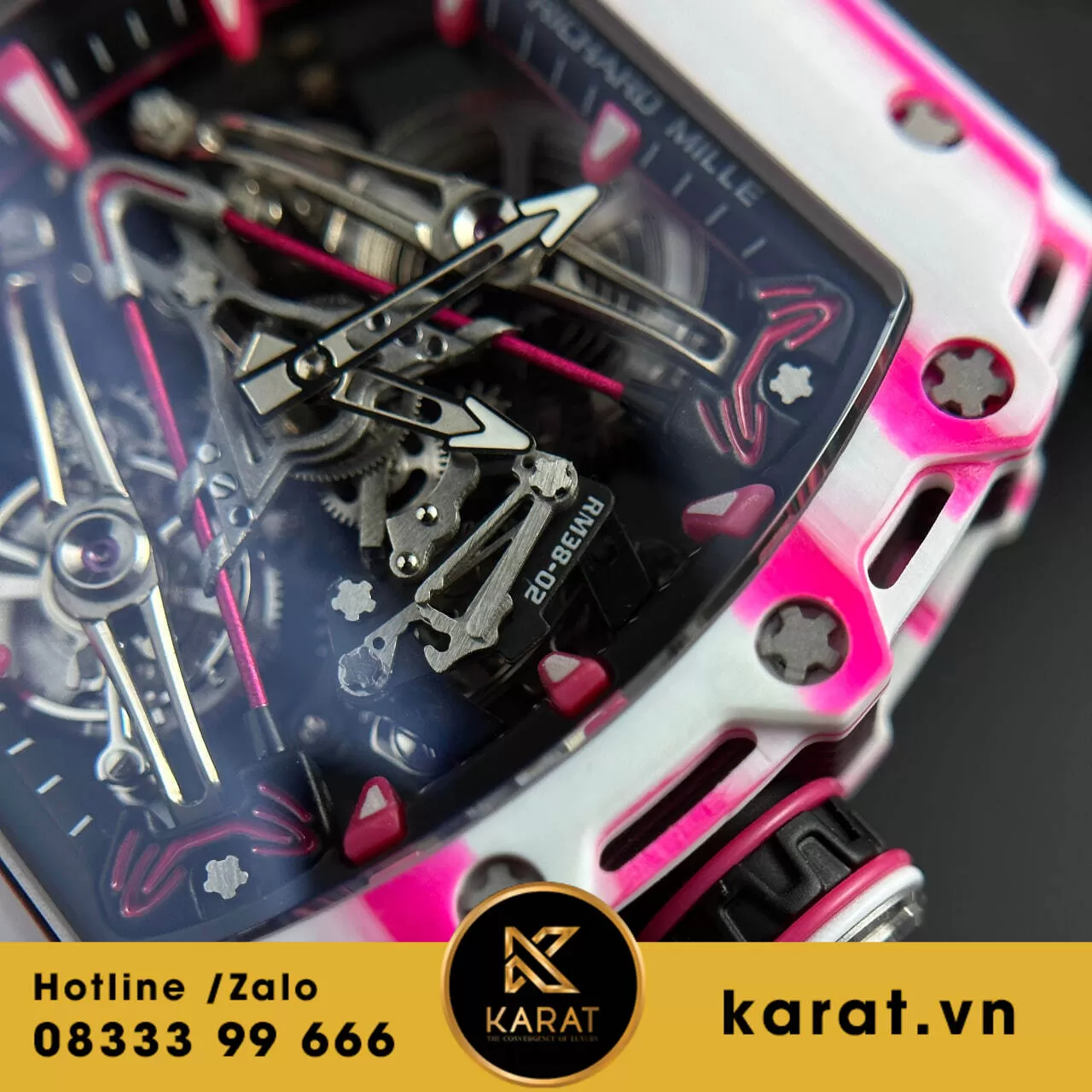 Đồng hồ Richard Mille RM38-02 Bubba Watson replica - Ảnh 16