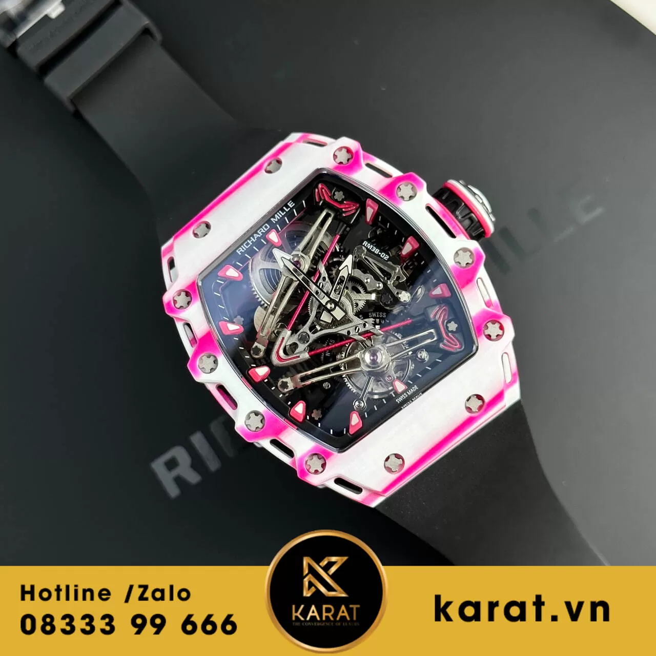 Đồng hồ Richard Mille RM38-02 Bubba Watson replica - Ảnh 12