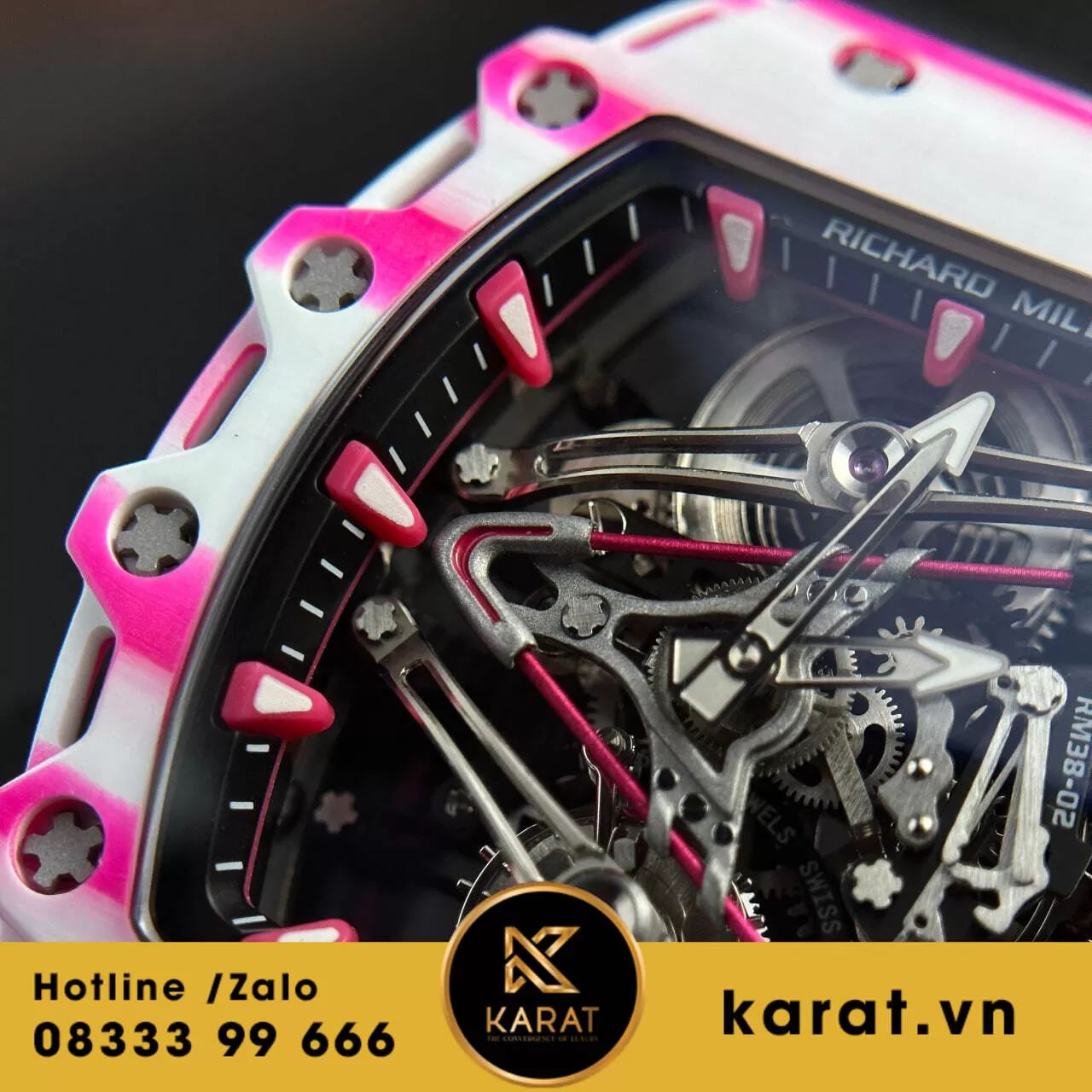 Đồng hồ Richard Mille RM38-02 Bubba Watson replica - Ảnh 10