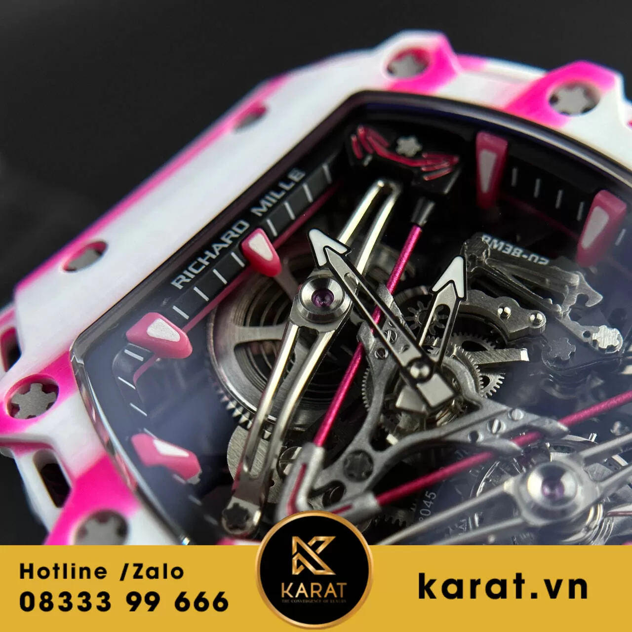 Đồng hồ Richard Mille RM38-02 Bubba Watson replica - Ảnh 9