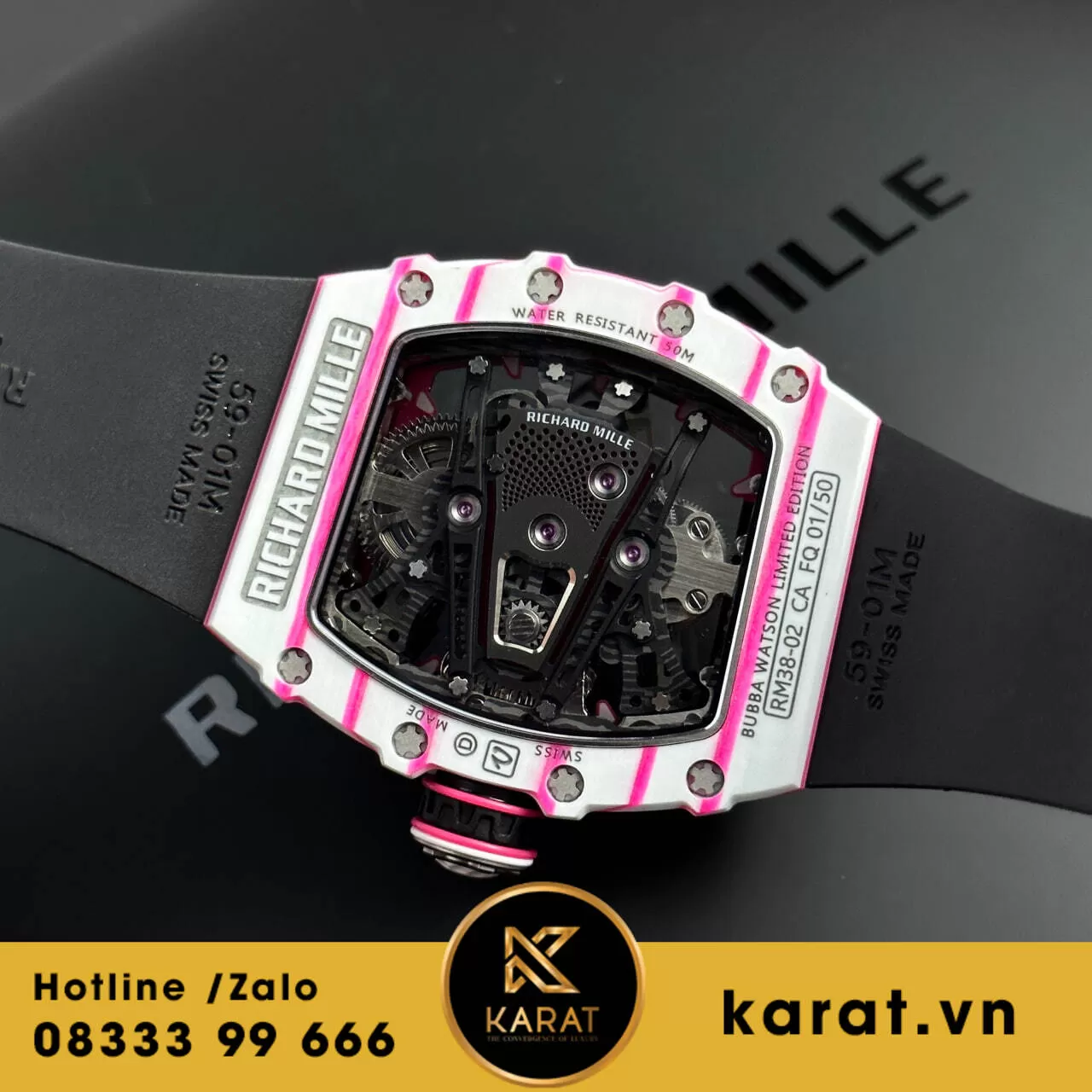 Đồng hồ Richard Mille RM38-02 Bubba Watson replica - Ảnh 5