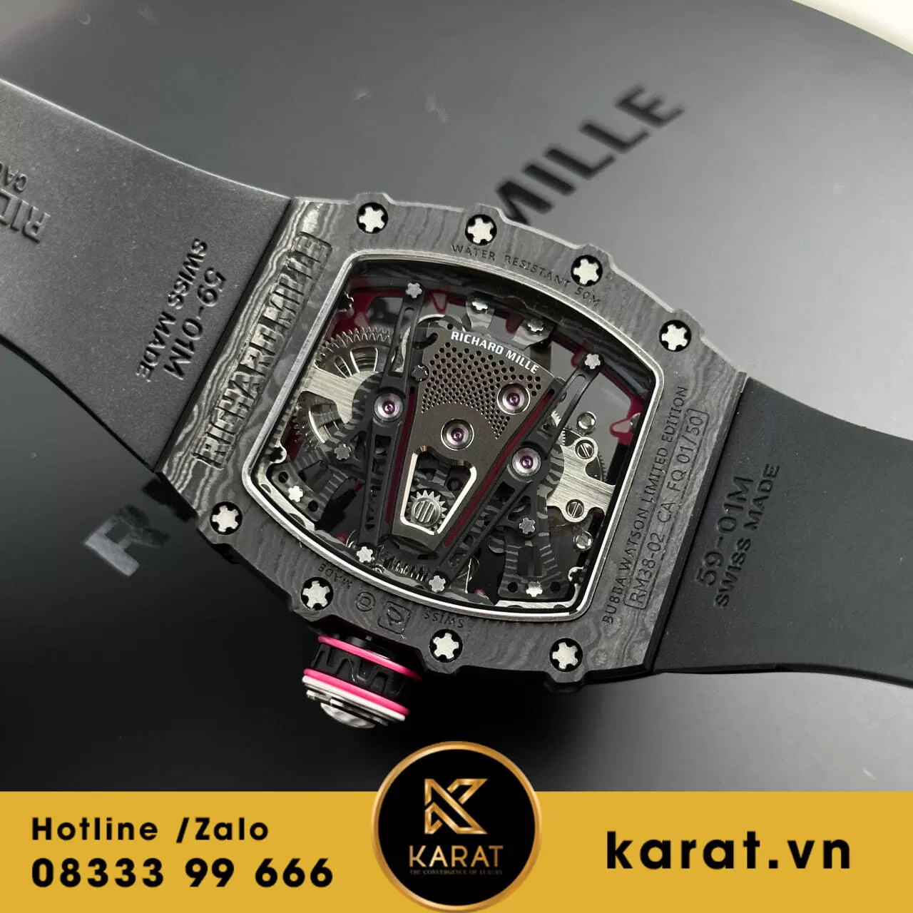 Đồng hồ Richard Mille RM38-02 Bubba Watson fake - Ảnh 12