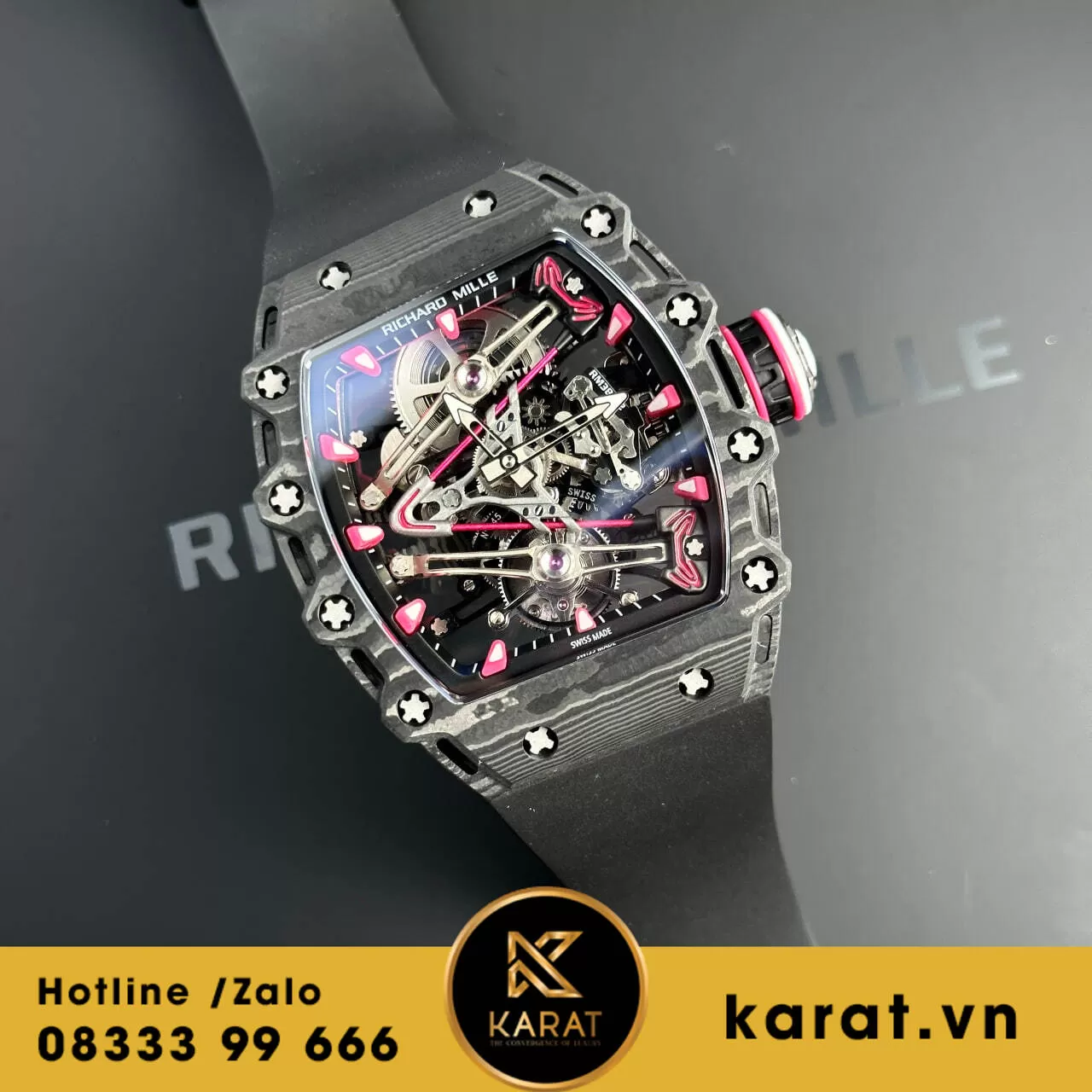 Đồng hồ Richard Mille RM38-02 Bubba Watson fake - Ảnh 10