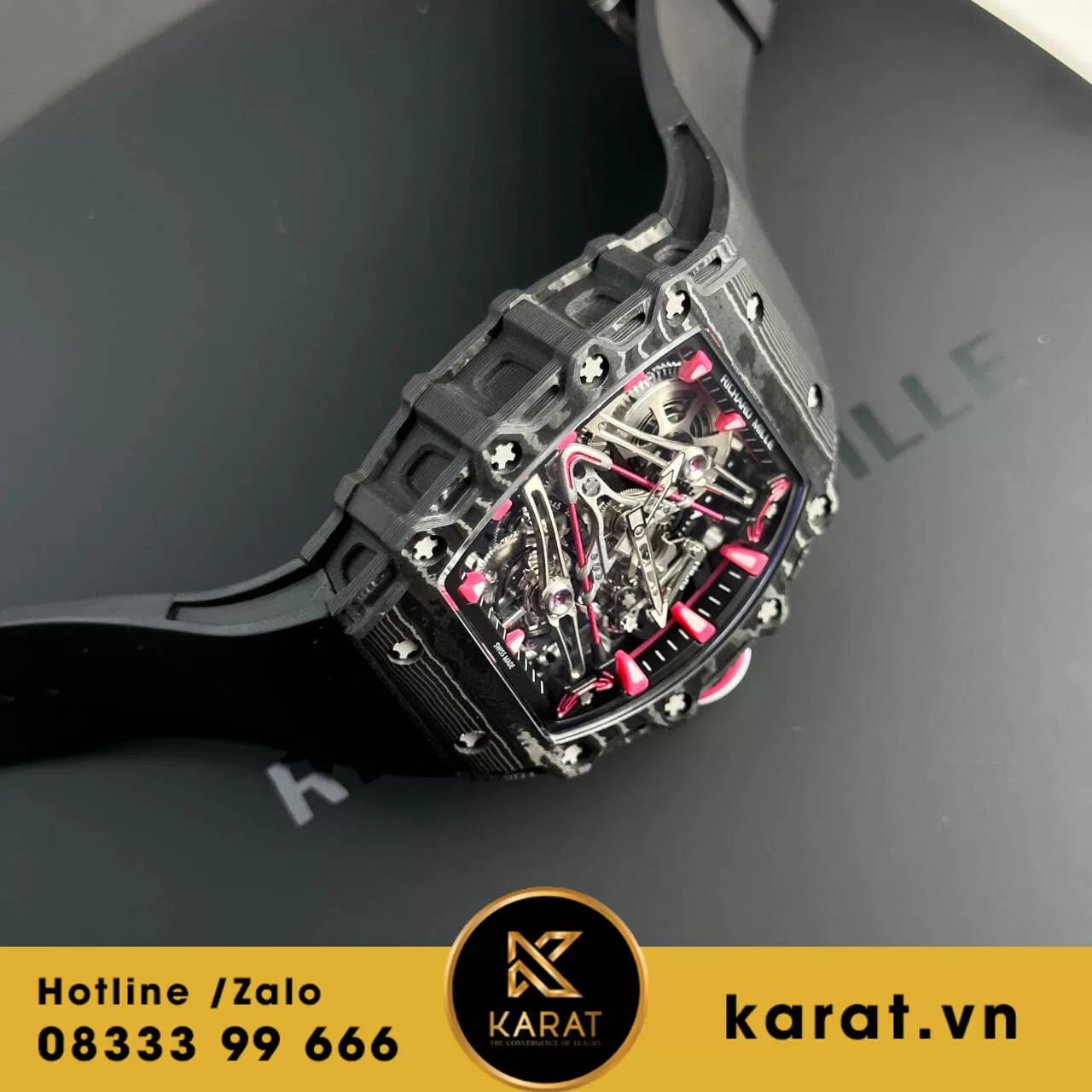 Đồng hồ Richard Mille RM38-02 Bubba Watson fake - Ảnh 9