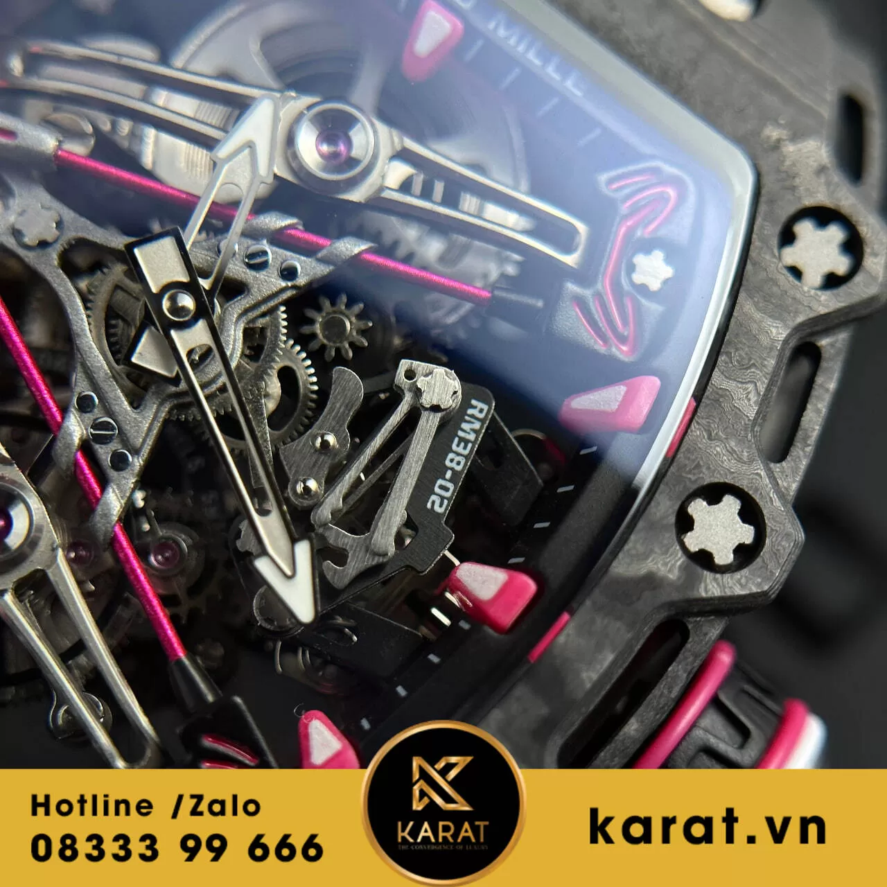 Đồng hồ Richard Mille RM38-02 Bubba Watson fake - Ảnh 7