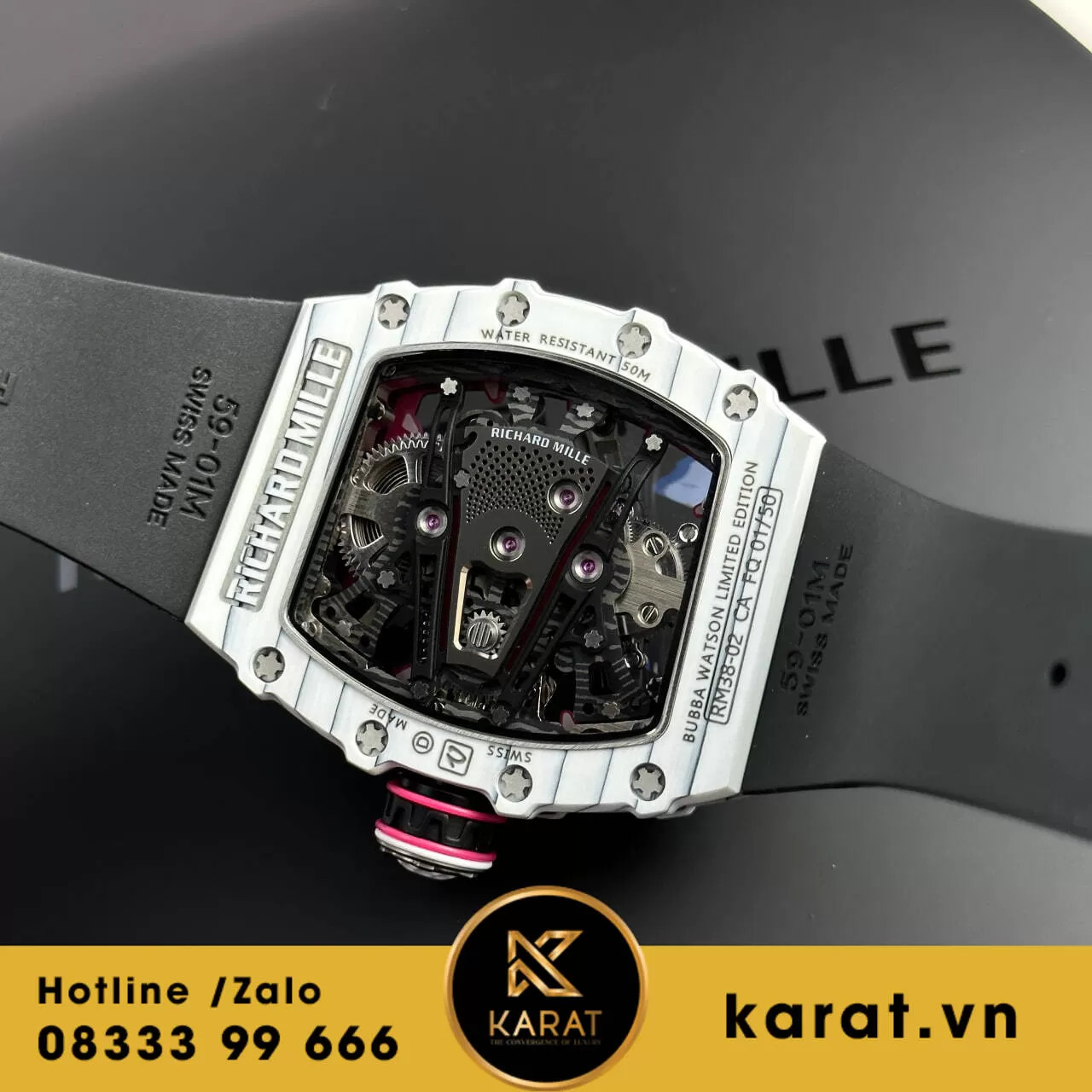 Đồng hồ Richard Mille RM38-02 Bubba Watson rep 1:1 - Ảnh 15