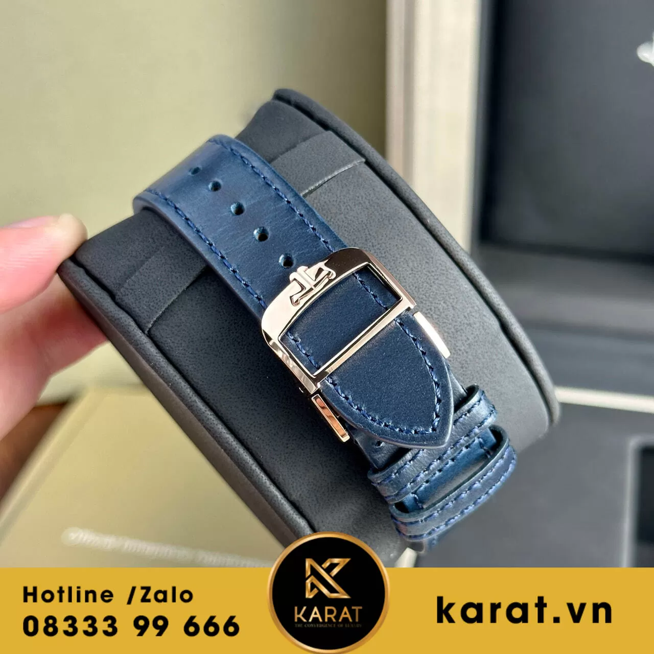 Đồng hồ Jaeger LeCoultre Master Reverso Tribute Monoface Small Seconds mặt xanh blue - Ảnh 11