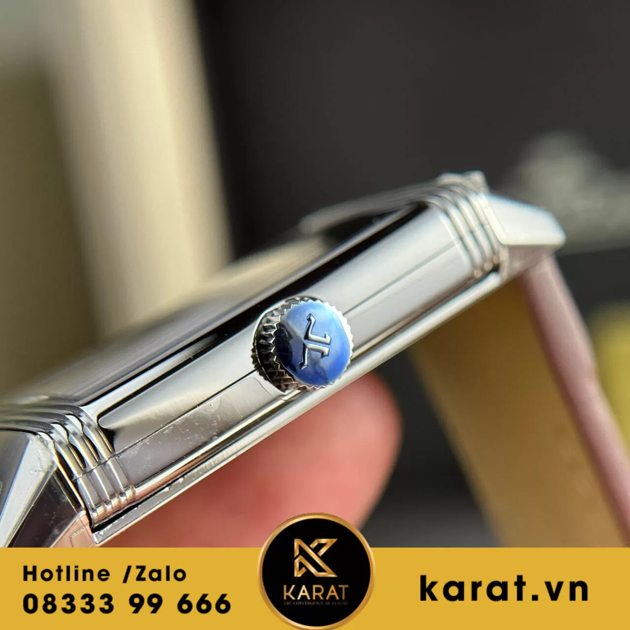 Đồng hồ Jaeger LeCoultre Master Reverso Tribute Monoface Small Seconds mặt đỏ - Ảnh 17