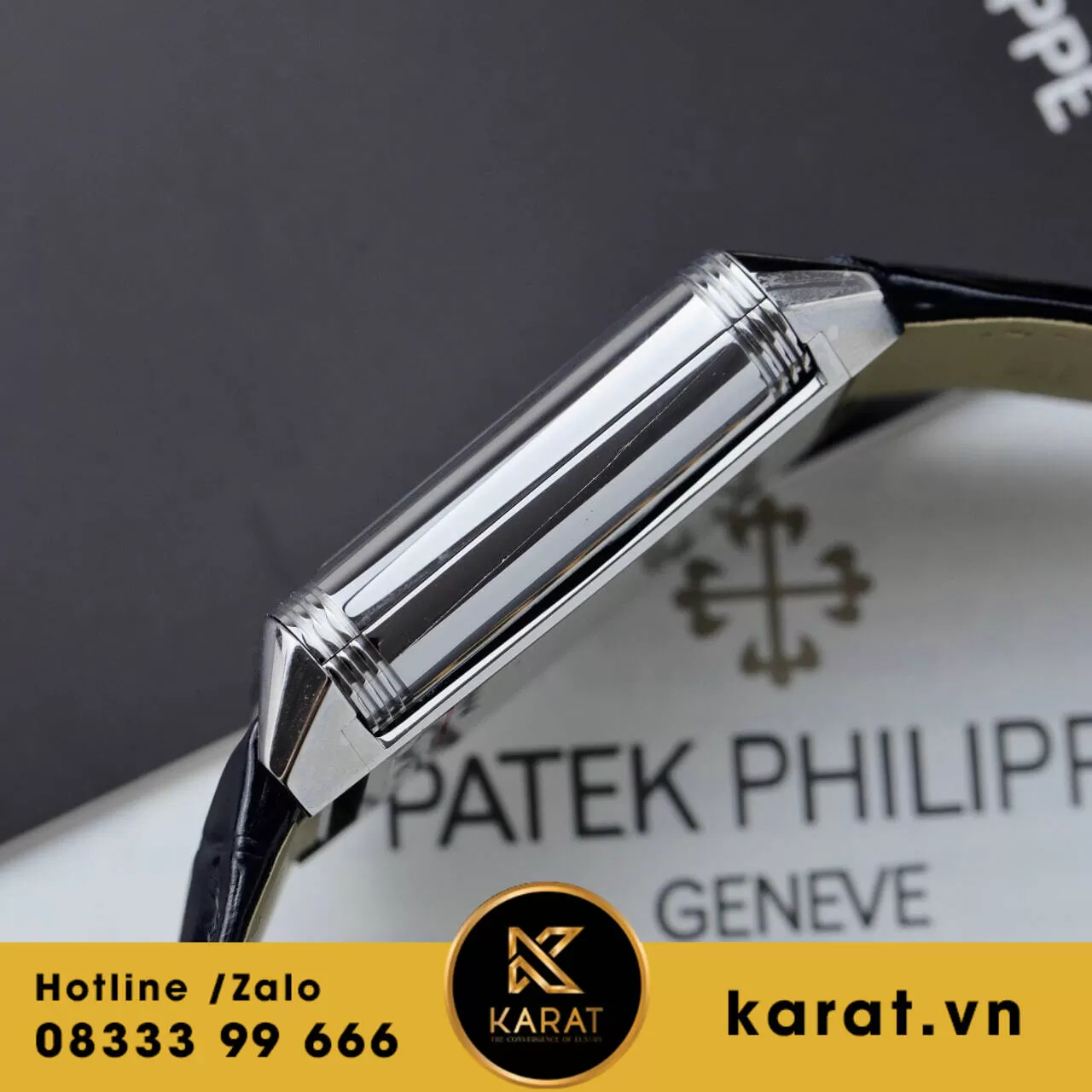 Đồng hồ Jaeger LeCoultre Master Reverso Tribute Monoface 2 mặt siêu cấp - Ảnh 11