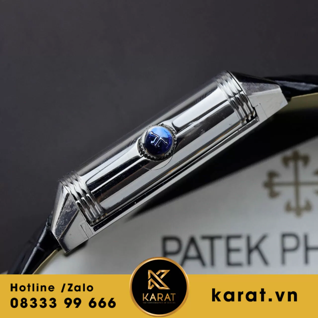 Đồng hồ Jaeger LeCoultre Master Reverso Tribute Monoface 2 mặt siêu cấp - Ảnh 6