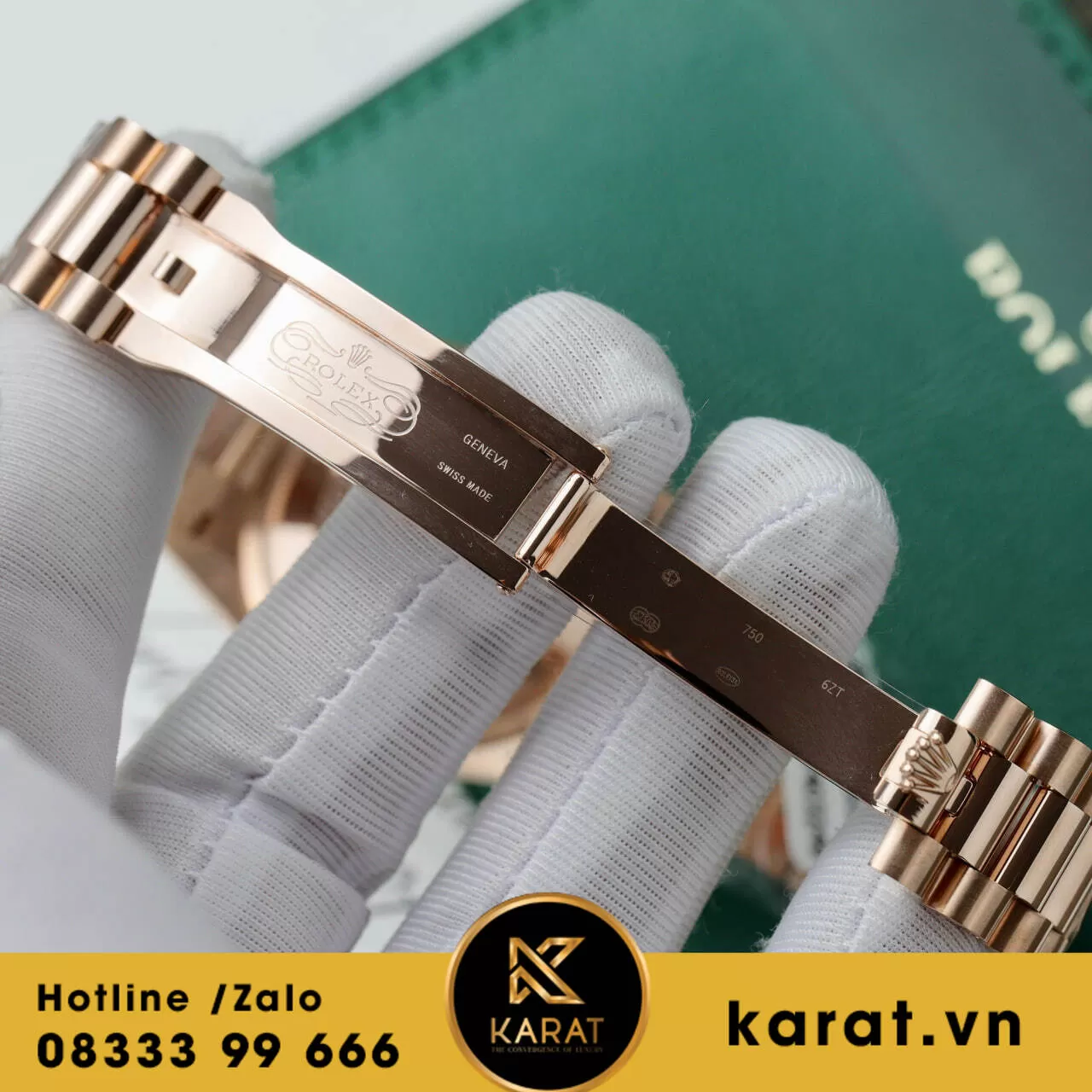 Đồng hồ rolex daydate 128235 bọc vàng bản nặng 135g rep 1:1 - Ảnh 9