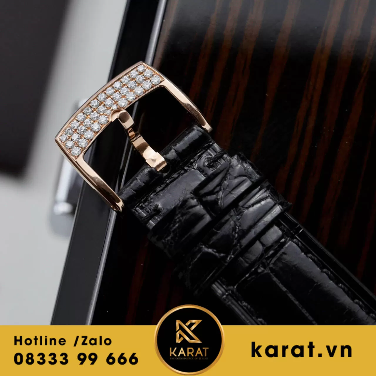 Đồng hồ nữ chopard độ full moissanite - Ảnh 12