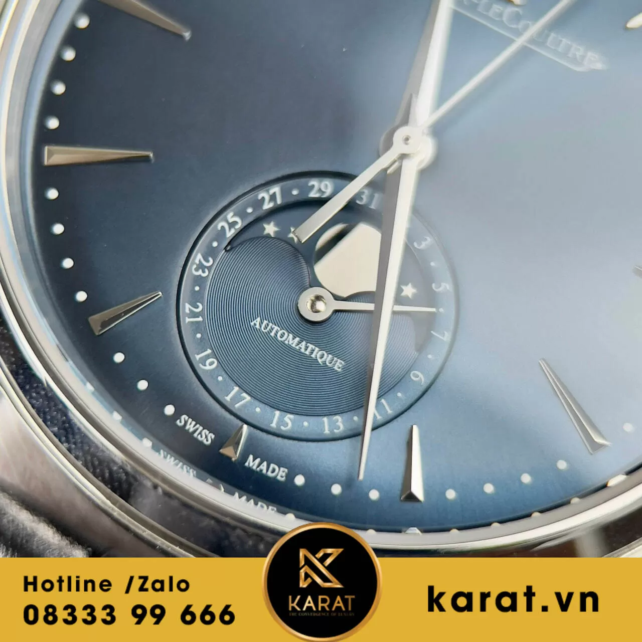 Jaeger-LeCoultre Master Ultra Thin Q1368480 Blue Dial replica - Ảnh 3