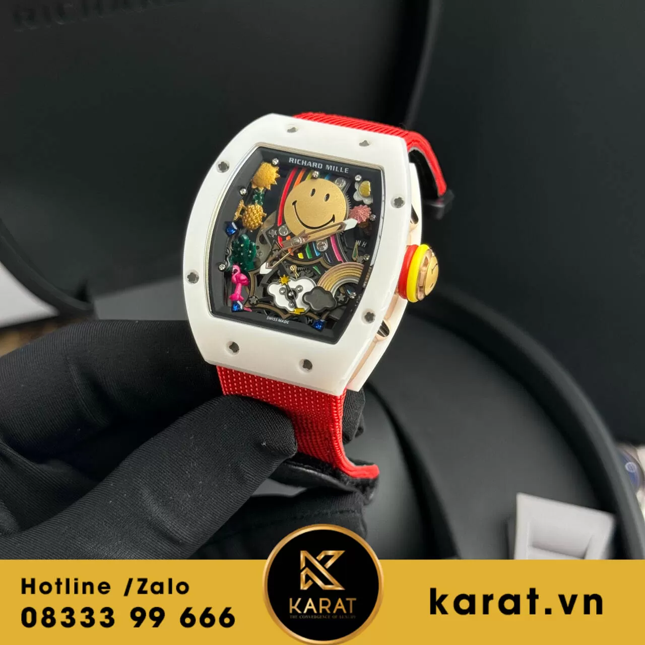 Đồng hồ richard mille RM88 smille replica - Ảnh 5