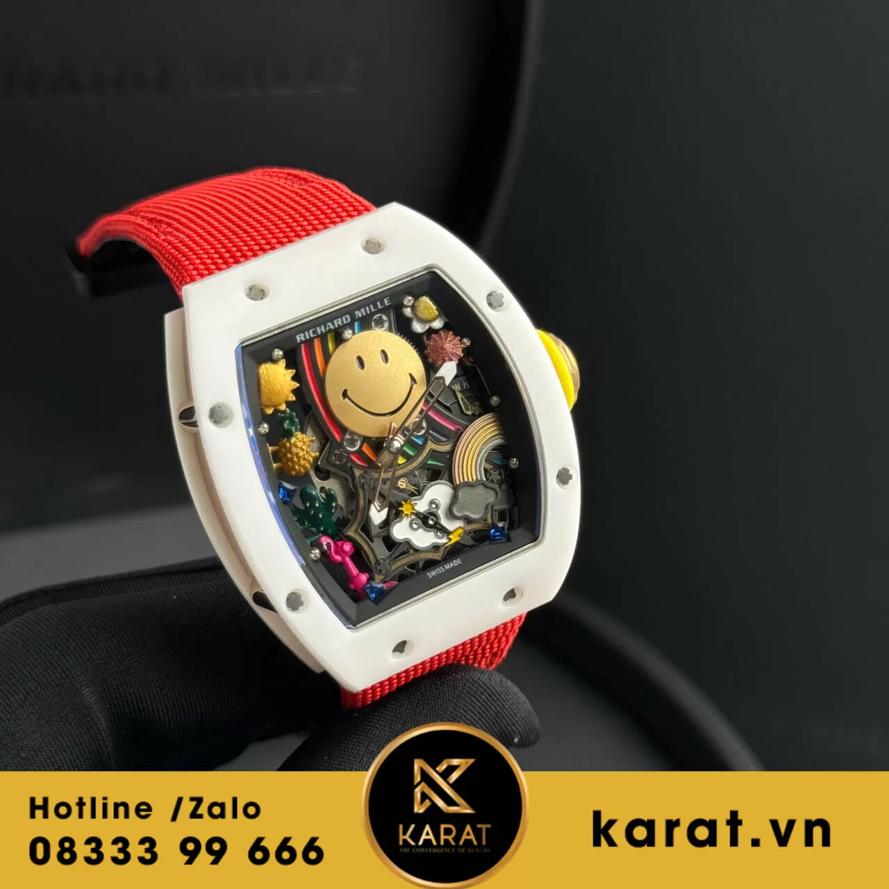 Đồng hồ richard mille RM88 smille replica - Ảnh 3