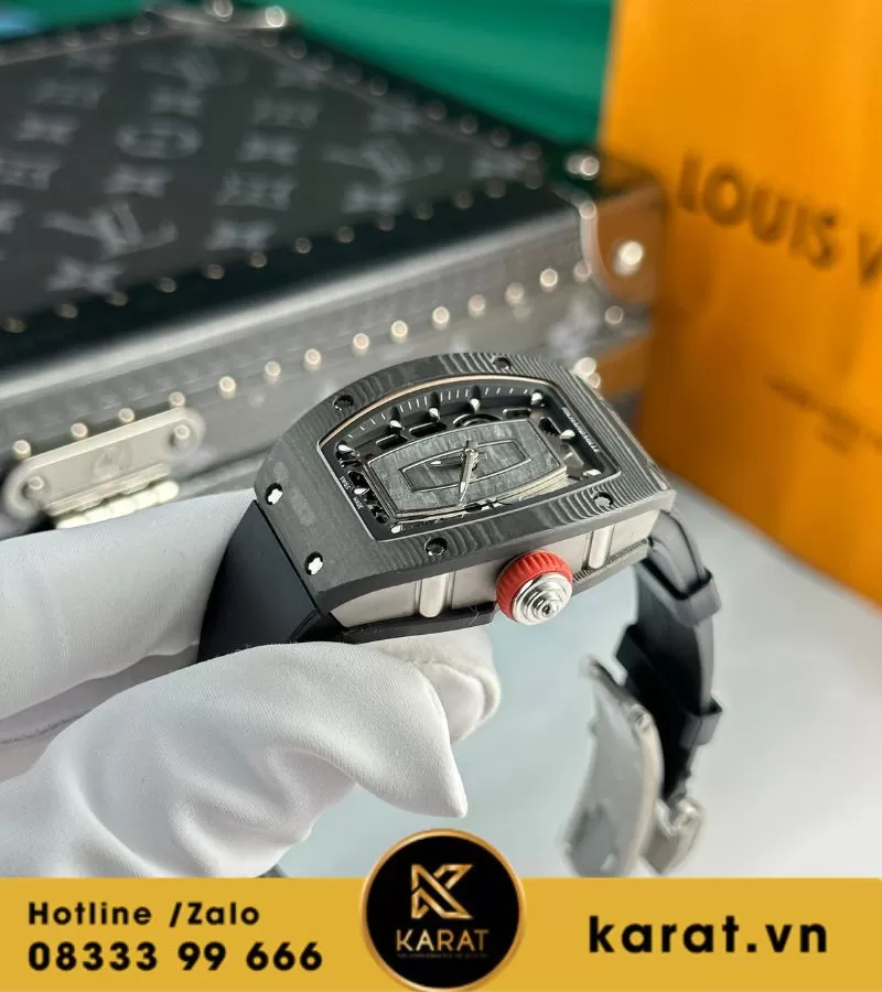 Đồng hồ nữ Richard mille RM 07-01 black carbon - Ảnh 6
