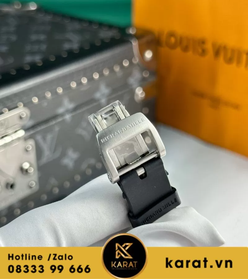 Đồng hồ nữ Richard mille RM 07-01 black carbon - Ảnh 5