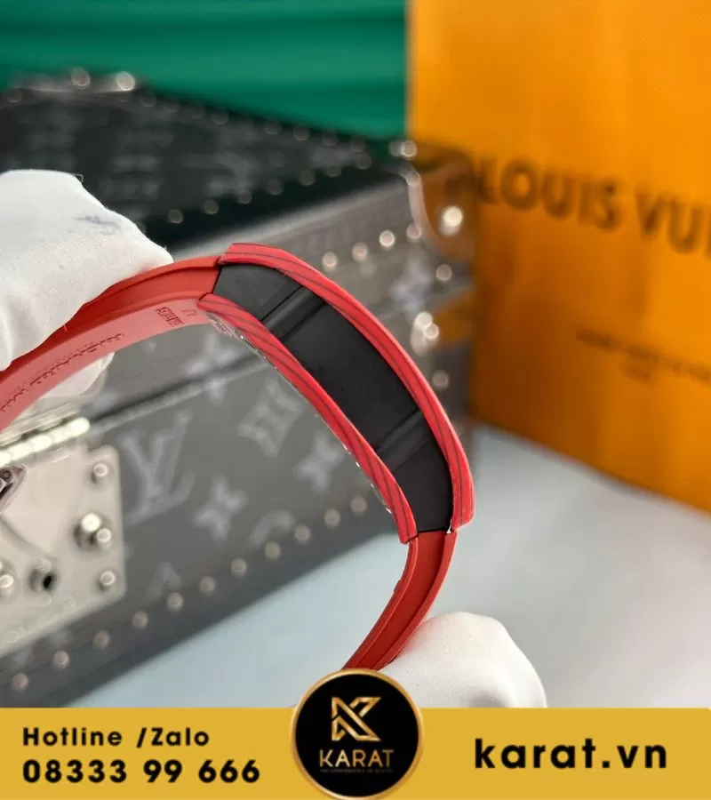 Đồng hồ nữ Richard mille RM 07-01 red carbon replcia - Ảnh 6