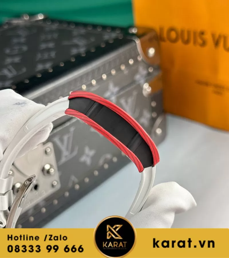 Đồng hồ nữ Richard mille RM 07-01 red carbon replica 1:1 - Ảnh 3