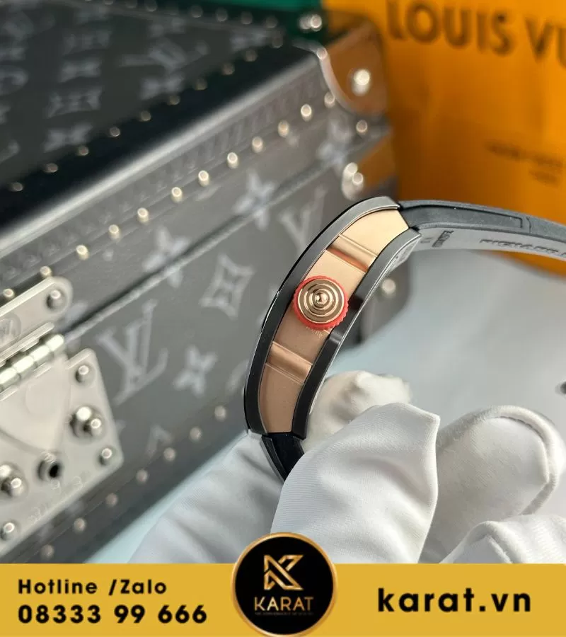 Đồng hồ nữ Richard mille RM 07-01 black ceramic replica - Ảnh 3