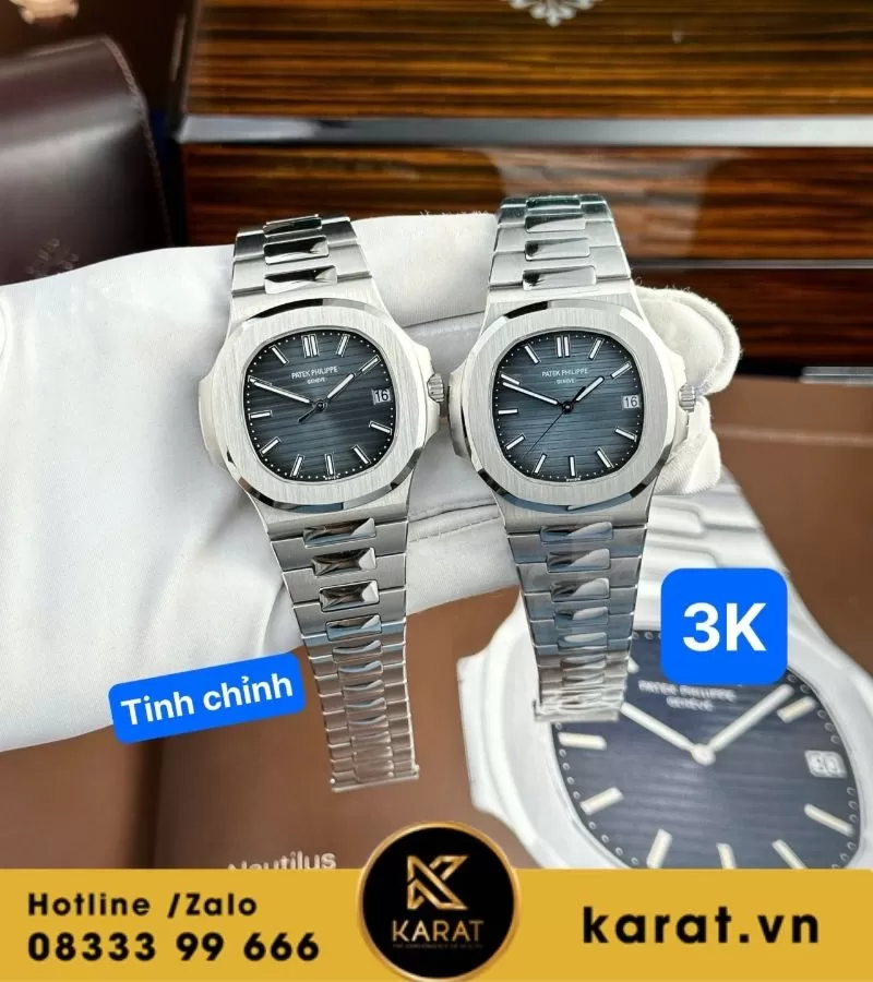 Đồng hồ Patek Philippe Nautilus 5711 blue tinh chỉnh toàn bộ - Ảnh 20
