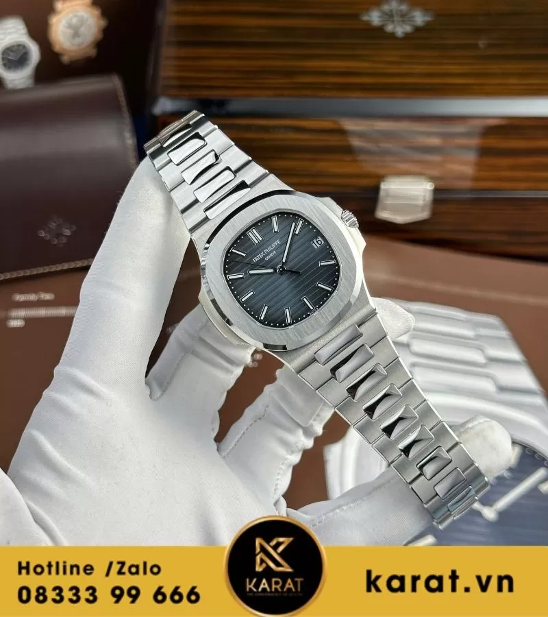 Đồng hồ Patek Philippe Nautilus 5711 blue tinh chỉnh toàn bộ - Ảnh 19