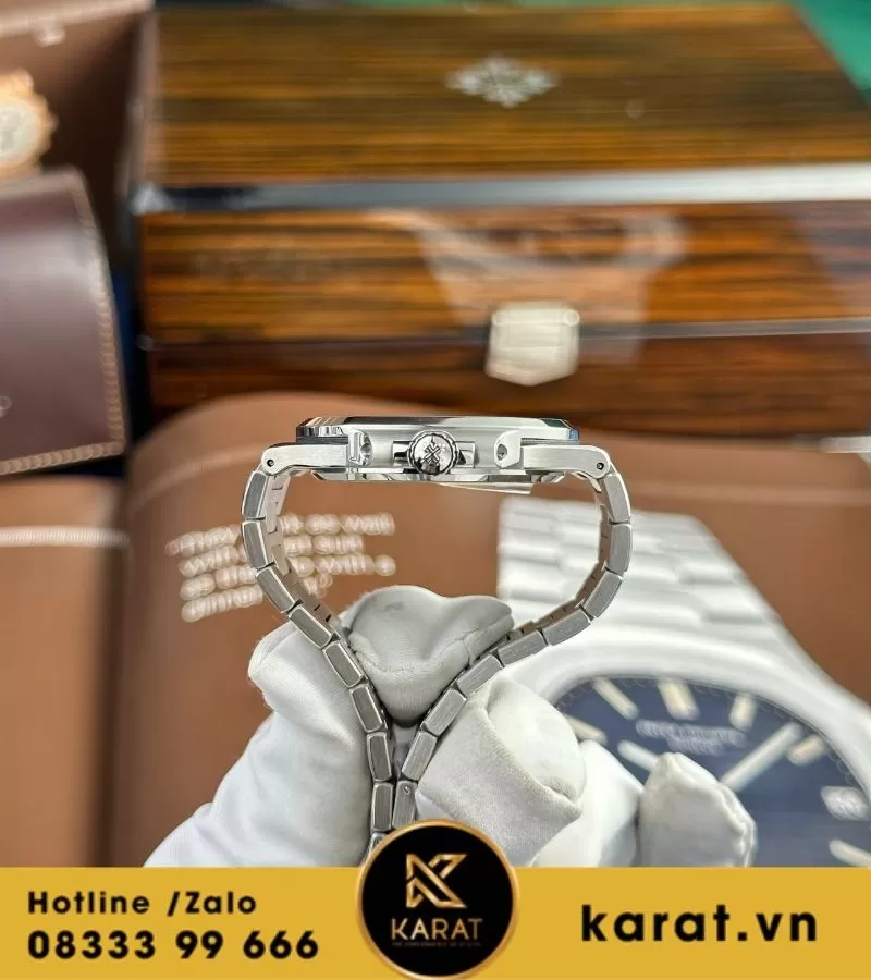 Đồng hồ Patek Philippe Nautilus 5711 blue tinh chỉnh toàn bộ - Ảnh 15