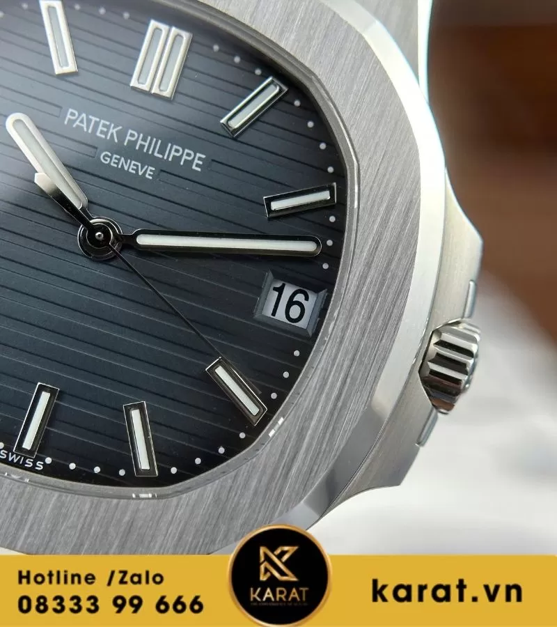 Đồng hồ Patek Philippe Nautilus 5711 blue tinh chỉnh toàn bộ - Ảnh 12