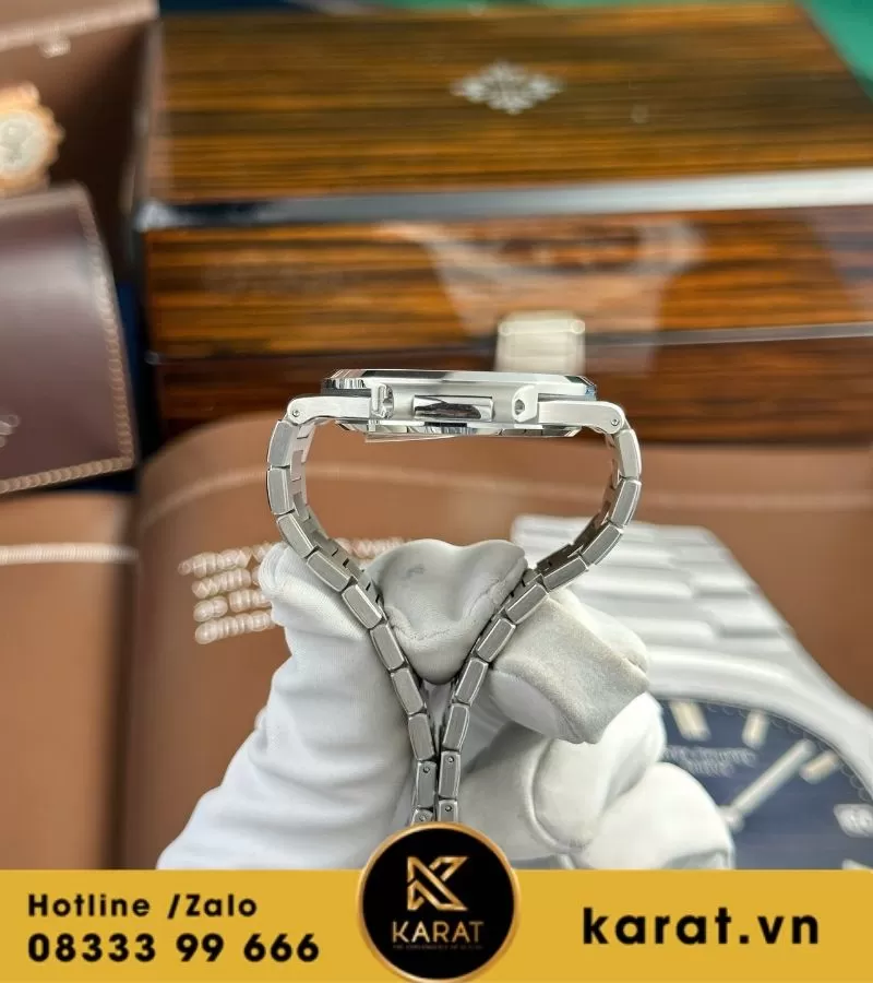 Đồng hồ Patek Philippe Nautilus 5711 blue tinh chỉnh toàn bộ - Ảnh 10