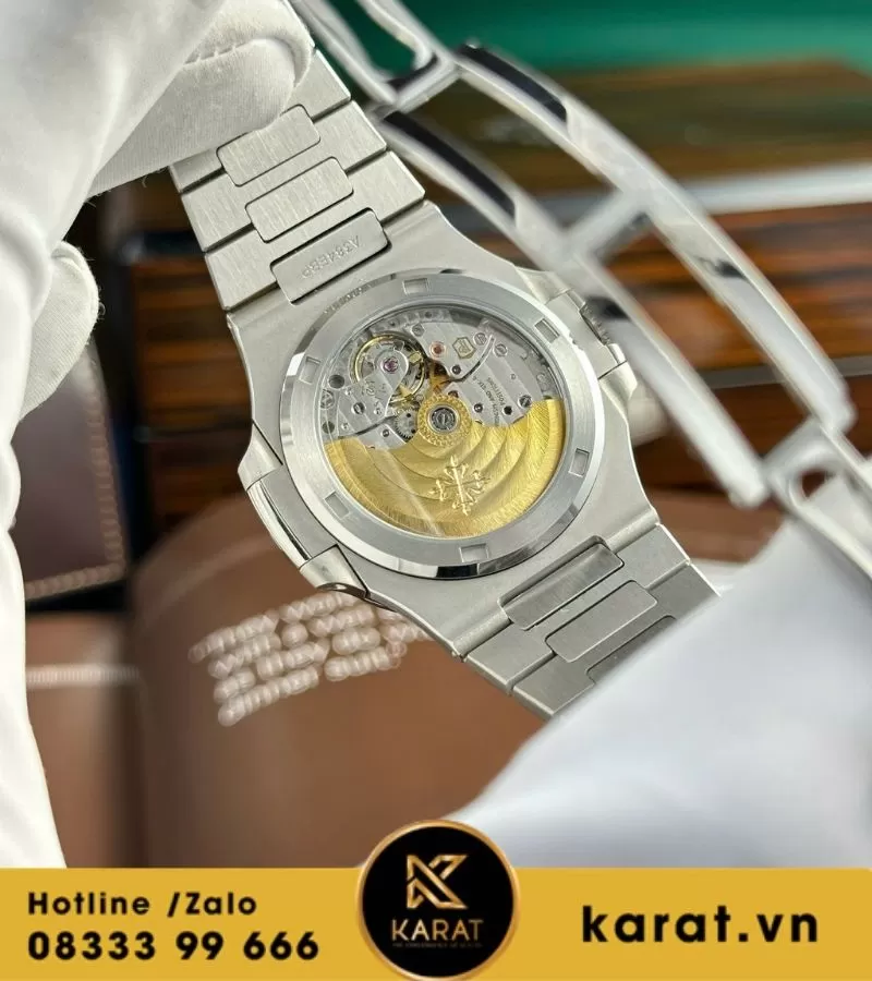 Đồng hồ Patek Philippe Nautilus 5711 blue tinh chỉnh toàn bộ - Ảnh 8