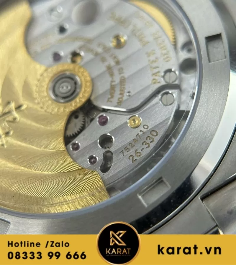 Đồng hồ Patek Philippe Nautilus 5711 blue tinh chỉnh toàn bộ - Ảnh 3