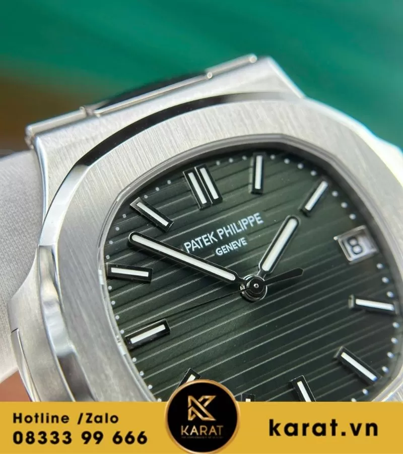 Đồng hồ Patek Philippe Nautilus 5711 green tinh chỉnh toàn bộ - Ảnh 13