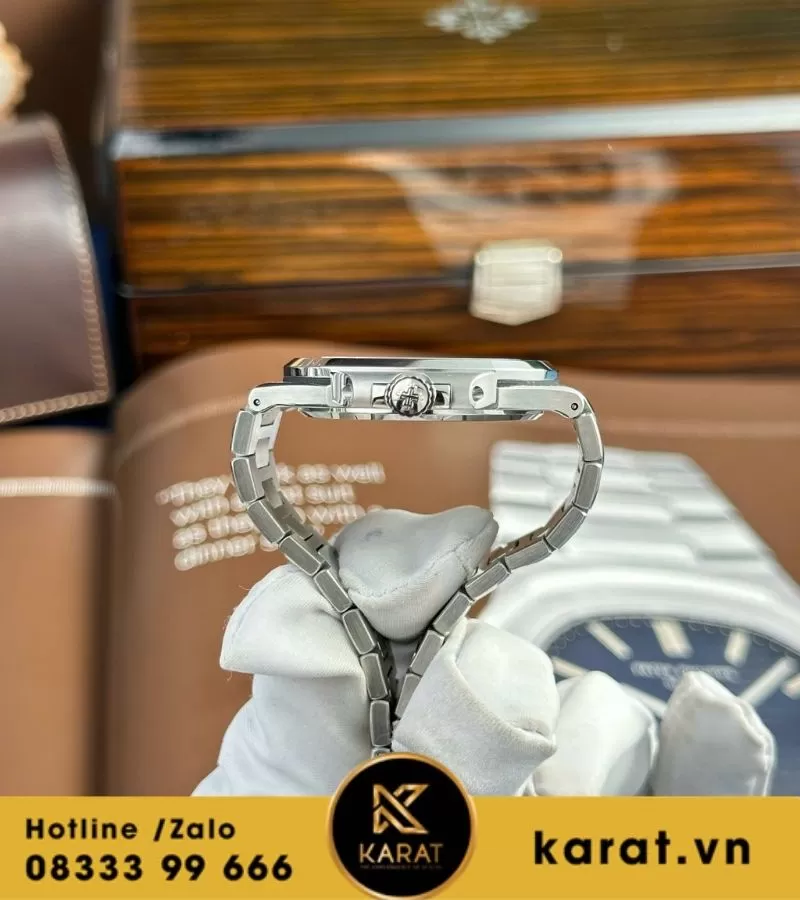 Đồng hồ Patek Philippe Nautilus 5711 green tinh chỉnh toàn bộ - Ảnh 11