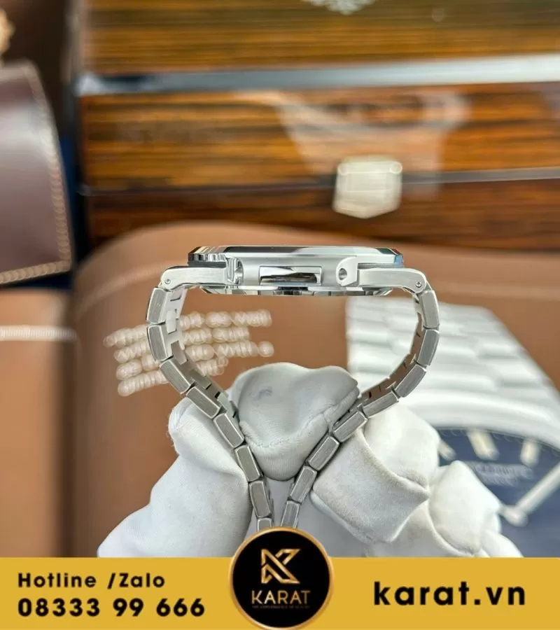 Đồng hồ Patek Philippe Nautilus 5711 green tinh chỉnh toàn bộ - Ảnh 10