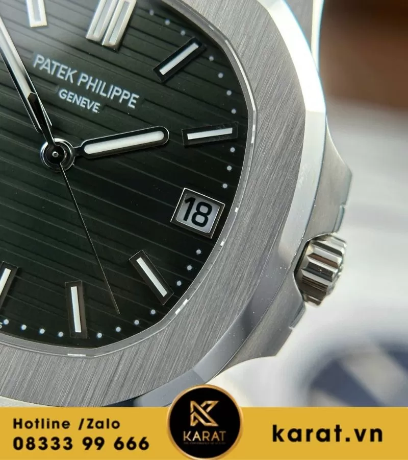 Đồng hồ Patek Philippe Nautilus 5711 green tinh chỉnh toàn bộ - Ảnh 8