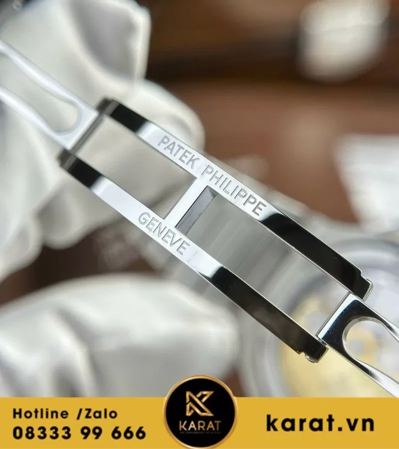 Đồng hồ Patek Philippe Nautilus 5711 green tinh chỉnh toàn bộ - Ảnh 6