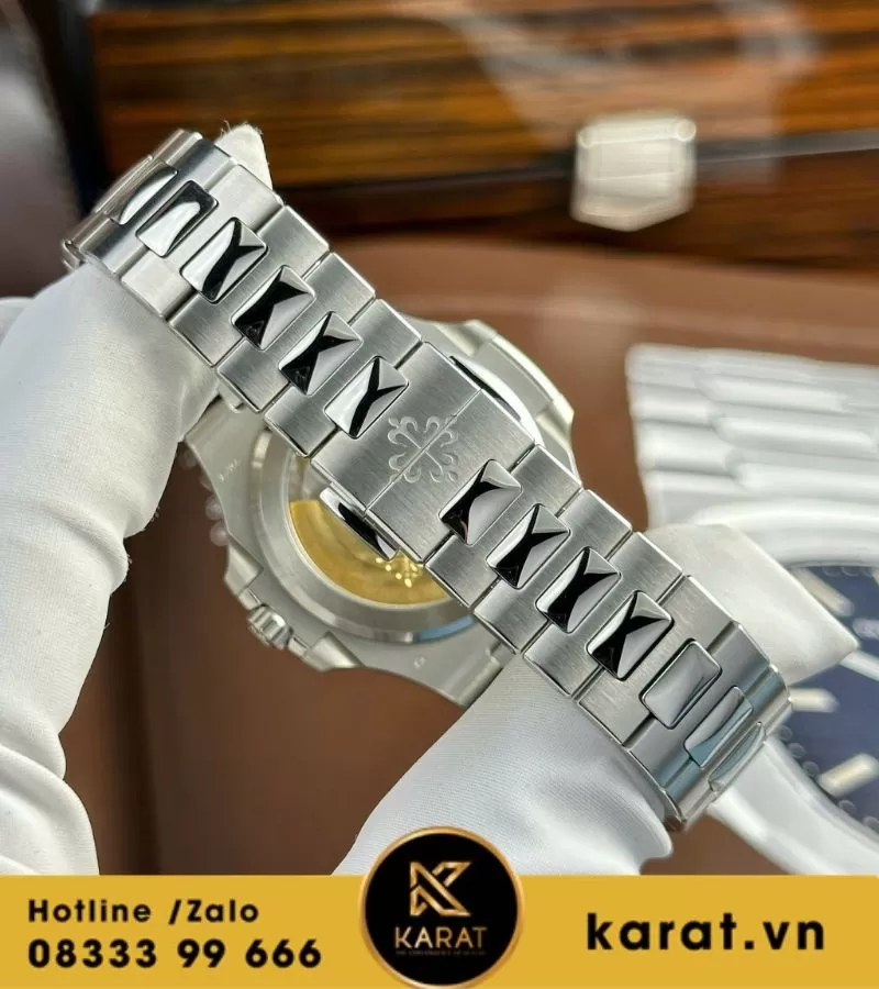 Đồng hồ Patek Philippe Nautilus 5811 blue tinh chỉnh toàn bộ - Ảnh 19
