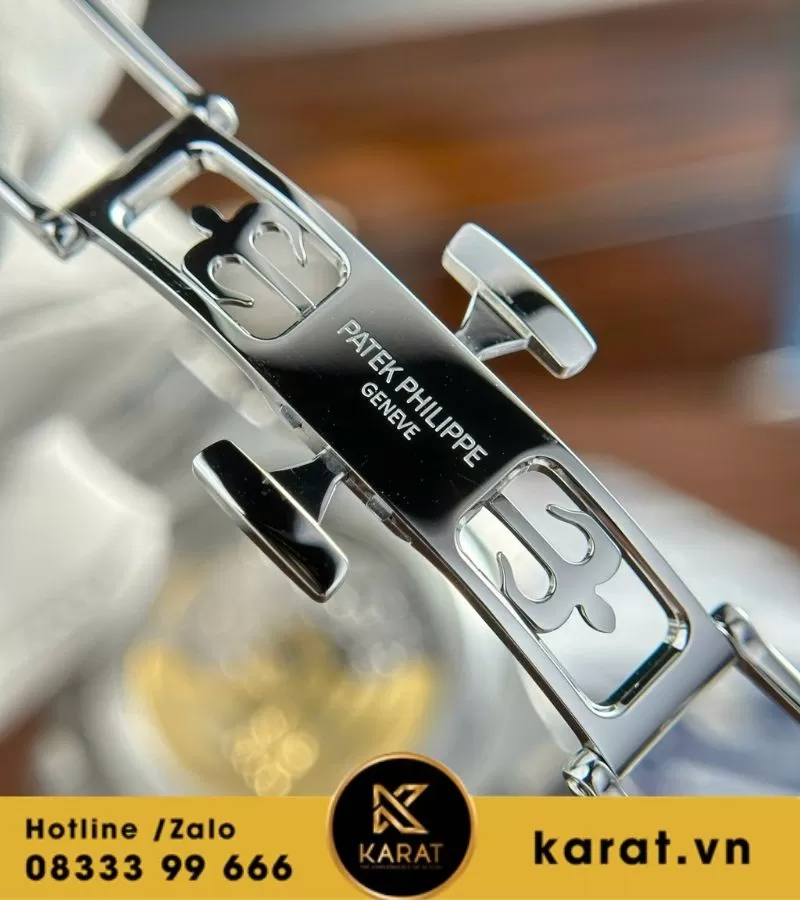 Đồng hồ Patek Philippe Nautilus 5811 blue tinh chỉnh toàn bộ - Ảnh 12