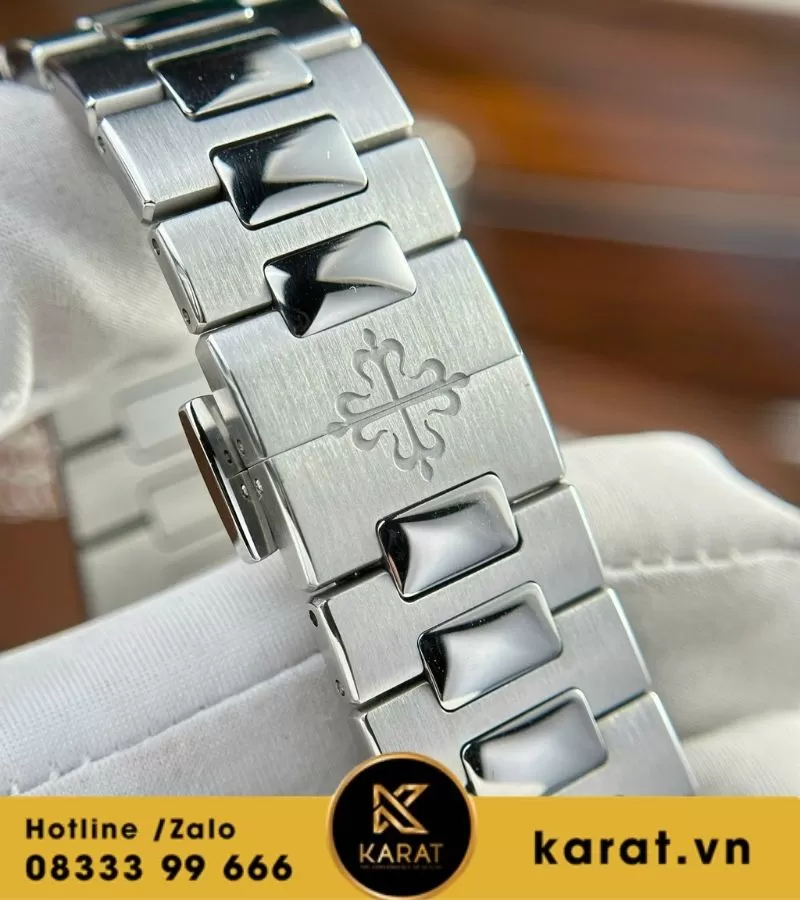 Đồng hồ Patek Philippe Nautilus 5811 blue tinh chỉnh toàn bộ - Ảnh 11