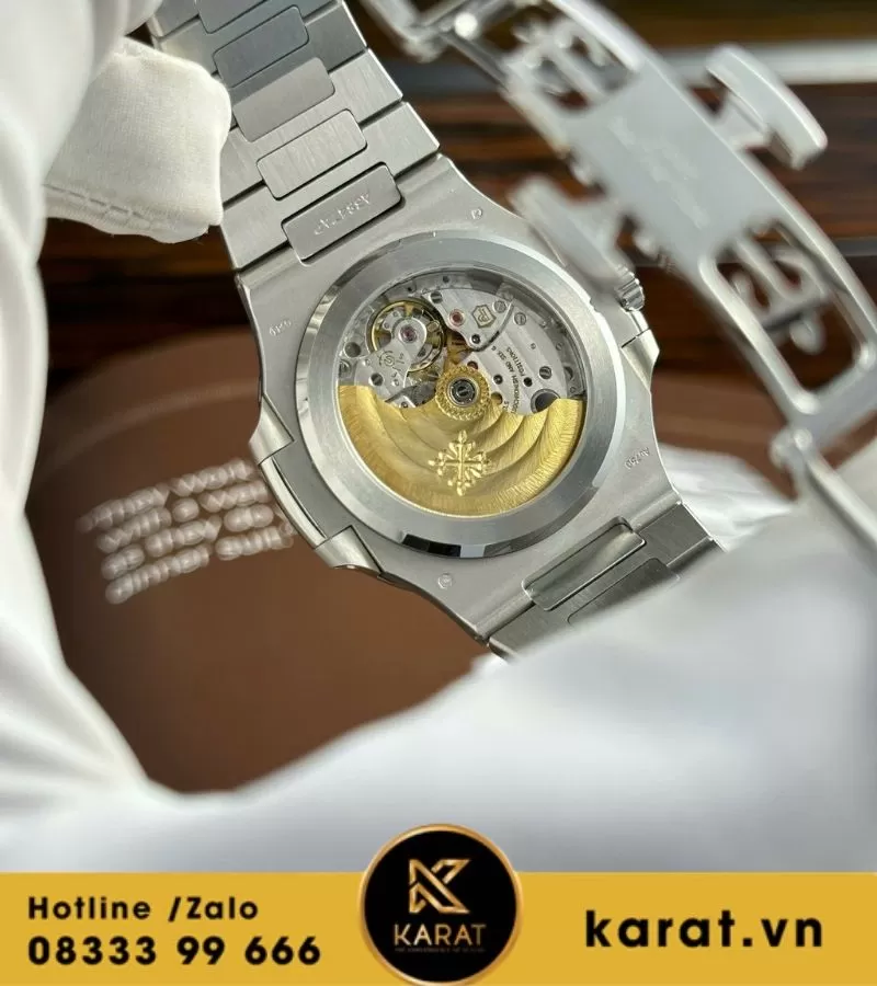 Đồng hồ Patek Philippe Nautilus 5811 blue tinh chỉnh toàn bộ - Ảnh 6