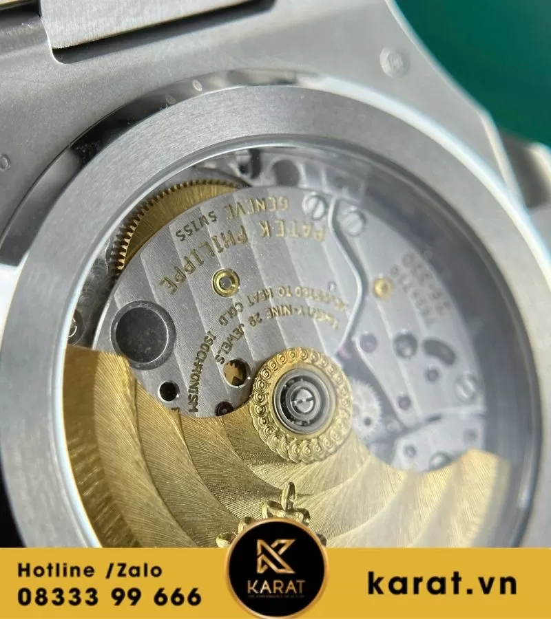 Đồng hồ Patek Philippe Nautilus 5811 blue tinh chỉnh toàn bộ - Ảnh 5