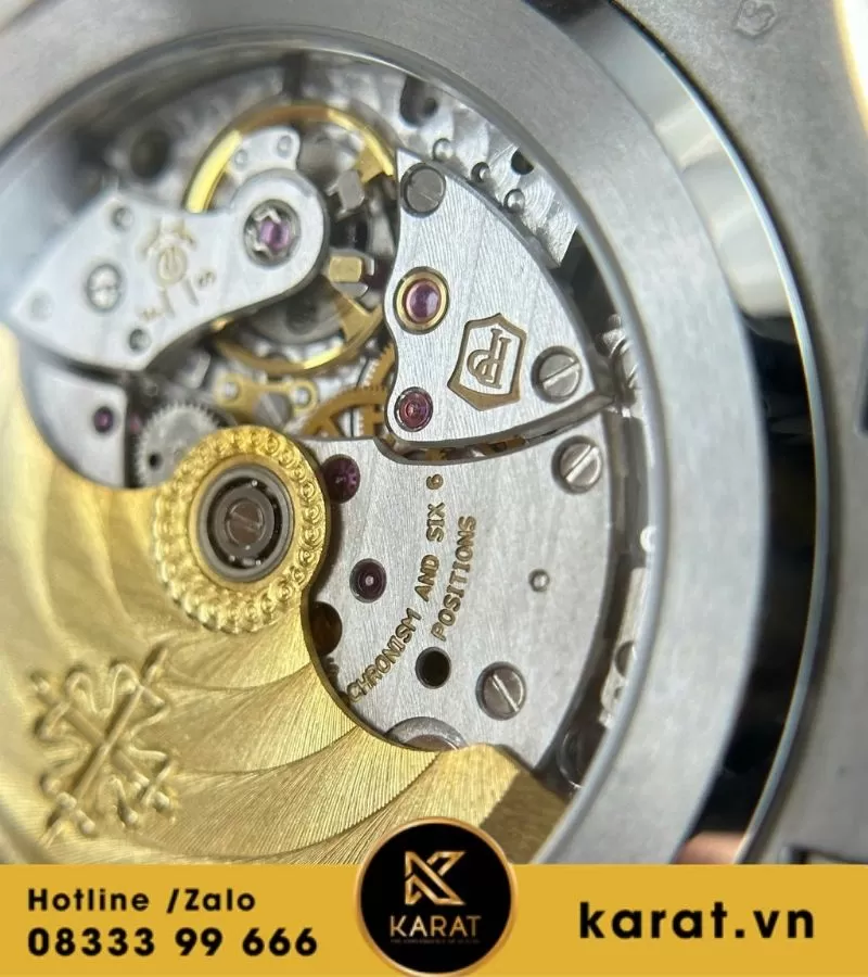 Đồng hồ Patek Philippe Nautilus 5811 blue tinh chỉnh toàn bộ - Ảnh 4