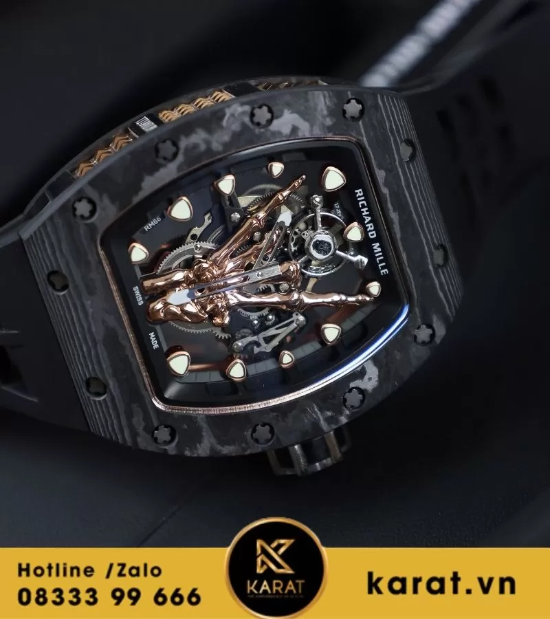 Đồng hồ Richard Mille RM 66 Flying Tourbillon replica - Ảnh 7