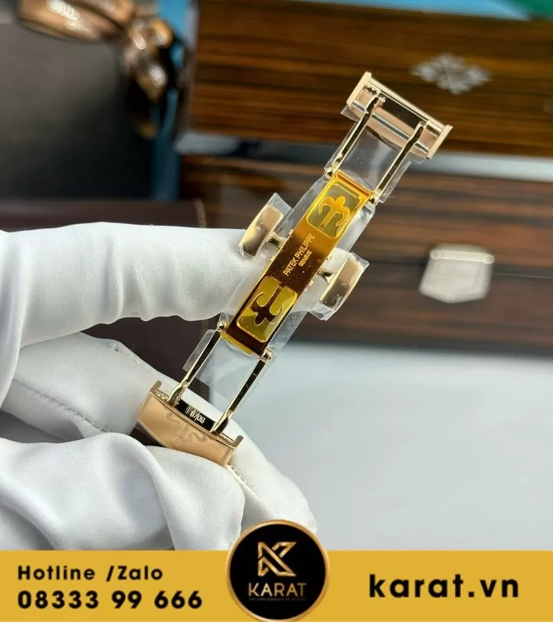 Đồng hồ Patek Philippe Aquanaut 5164 size 41mm máy cal324sc ZF Factory replica - Ảnh 10