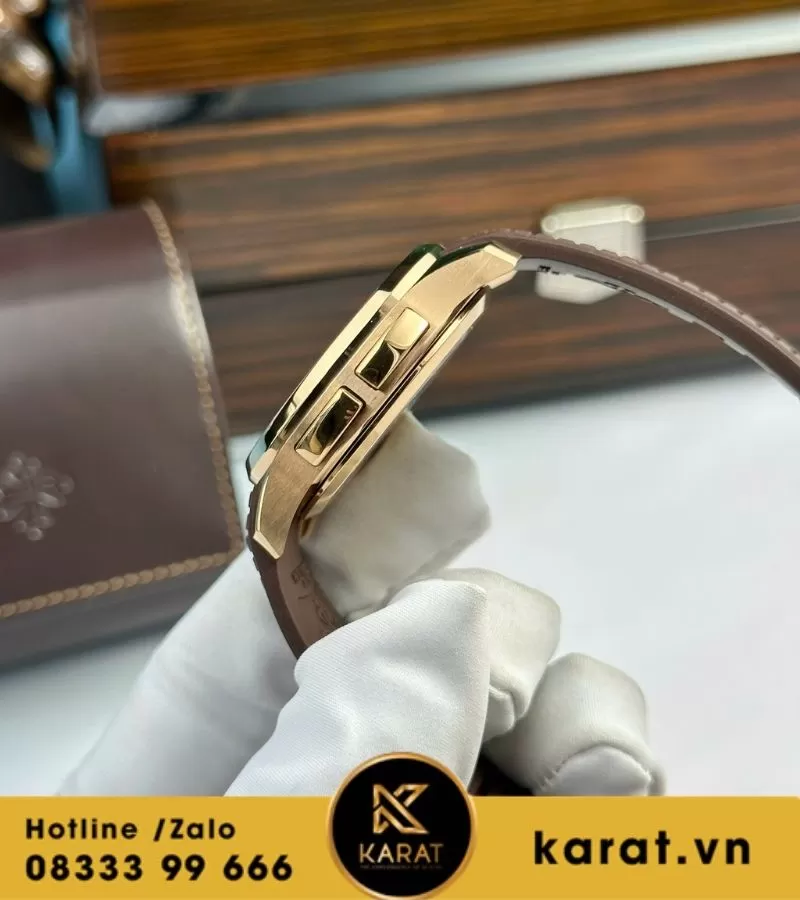 Đồng hồ Patek Philippe Aquanaut 5164 size 41mm máy cal324sc ZF Factory replica - Ảnh 9